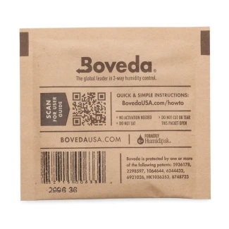 BOVEDA 58% - MANTENIMENTO UMIDITA' COSTANTE | BOX 300pz DA 8gr Indoorline