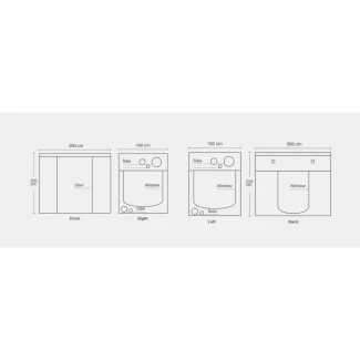 HOMEBOX - R300+ AMBIENT PAR+ | 300x150x220h cm