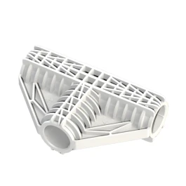 C25TR400 - SECRET JARDIN - ANGOLO COLLEGAMENTO A 3 ASSI FORMA T | Ø 25mm