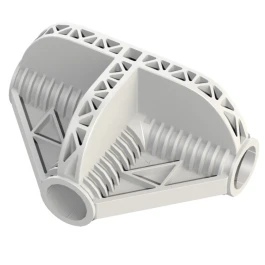 C30TR300 - SECRET JARDIN - ANGOLO COLLEGAMENTO A 3 ASSI FORMA T | Ø 30mm