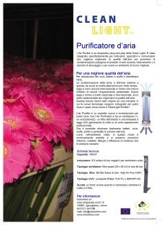 Presentazione AirPurifier CleanLigh