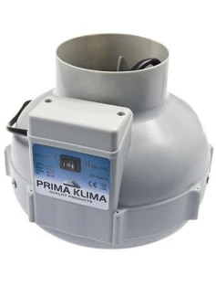 ASPIRATORE PK125 BI-POTENZA DIAM.125  MOTORE EMS PORTATA 220/360MC/H PRIMA KLIMA