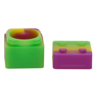 QNUBU - CONTENITORI IN SILICONE CON DISPLAY | CUBO 9ml 35pz