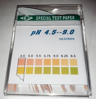 pH TEST IN STRISCE COLORIMETRICHE 100PZ
