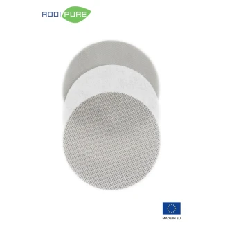 ADDIPURE - FILTRI DI RICAMBIO PER ESTRAZIONE DXQ ACCIAIO INOX | 50 micron DIAM. 35mm 2pz