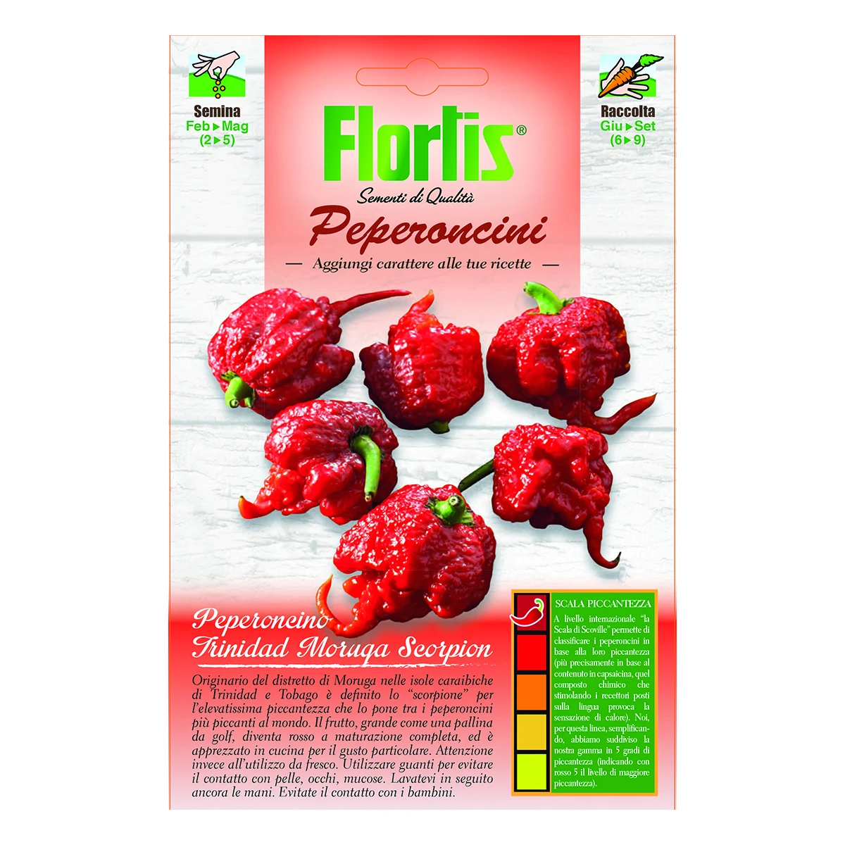 4365410 - FLORTIS | PEPERONCINO TRINIDAD MORUGA SCORPION