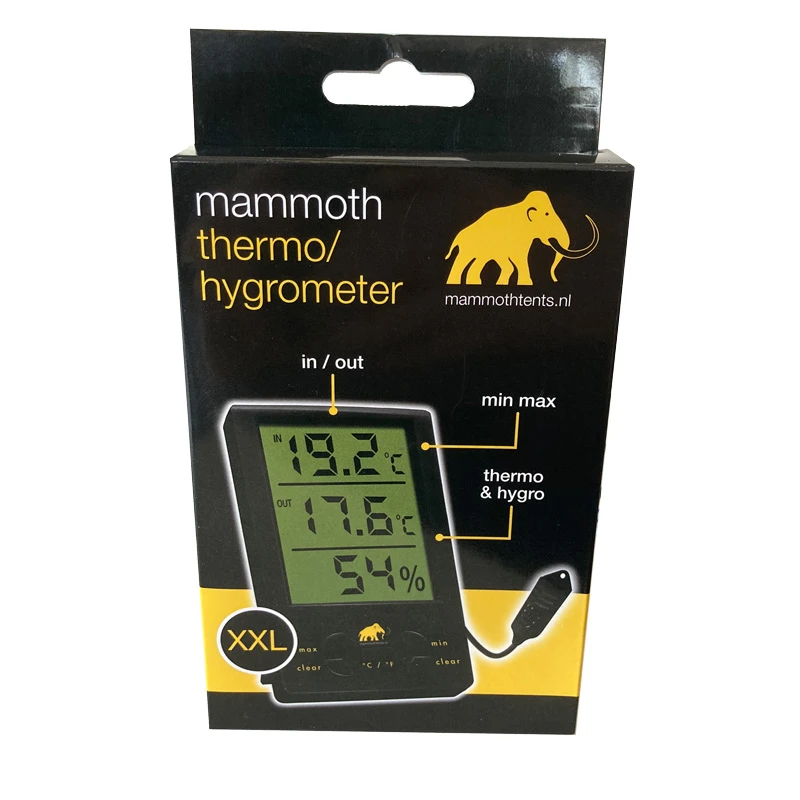 MMTHHYXL - MAMMOTH - TERMOIGROMETRO DIGITALE XXL MIN/MAX CON SONDA