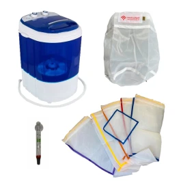 KBUBSMALL5PUEX - BUBBLEXTRACTOR KIT - LAVATRICE PICCOLA CON 5 BORSE MEDICAL NETS 20L